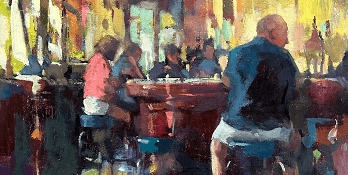Read more about the article Willingboro Art Alliance: Bernard Dellario Alla Prima Painting Demonstration