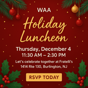 Read more about the article 🎁 Celebrate the Season with the WAA Holiday Luncheon!